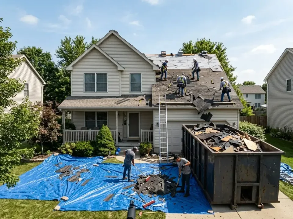 roof-replacement-debris-remova-004 — frequently asked questions, Cheapest Dumpster Rentals in Spring Hill, FL